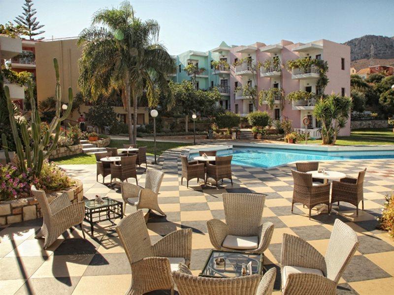 Bellos Hotel Apartments ヘルソニソス エクステリア 写真